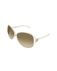 Roberto Cavalli - Brown Variscite - Logo Open Lens Sunglasses - Lyst