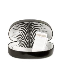Roberto Cavalli - Black Petalite - Open Lens Logo Sunglasses - Lyst