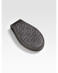 Gucci | Black Money Clip for Men | Lyst