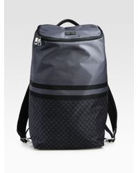 Gucci | Gray Nylon Diamante Backpack for Men | Lyst