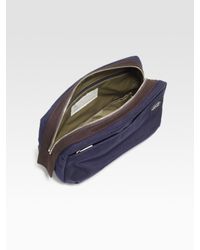 Jack Spade | Blue Nylon Canvas Traditional Toiletries Bag for Men | Lyst