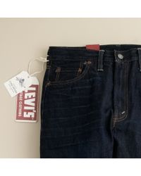 J.Crew | Blue Levis® Vintage Clothing 501xx® Jean in Dry Scraped Wash for Men | Lyst