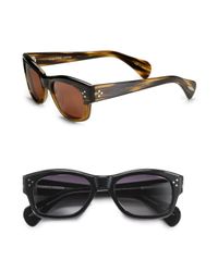 Oliver Peoples | Black Tycoon 51 Sunglasses for Men | Lyst
