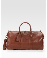 Ralph Lauren | Brown Leather Duffle for Men | Lyst