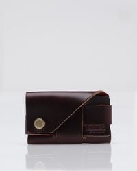Tanner Goods | Purple Cardholder in Oxblood for Men | Lyst