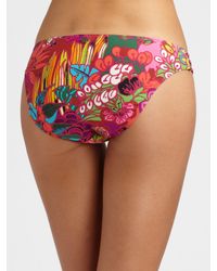 Nanette Lepore | Multicolor Polynesian Paradise Bikini Top | Lyst