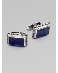 Stephen Webster | Blue Semi-Precious Alchemy Collection Cufflinks for Men | Lyst