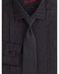 Robert Graham | Black Jacquard Tuxedo Shirt for Men | Lyst