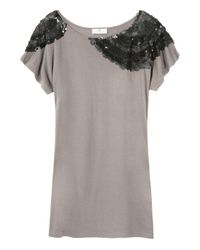 Day Birger et Mikkelsen | Gray Night Savannah Sequin Top | Lyst