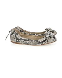 miu miu embellished ballerina flats