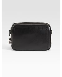 Ferragamo | Black Los Angeles Leather Travel Bag for Men | Lyst