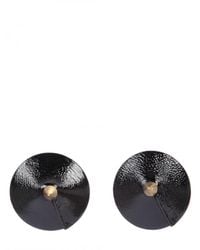 Bordelle | Black Spike Patent Leather Nipplets Underwear | Lyst