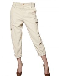 Boy by Band of Outsiders | White Corduroy Cargo Trousers | Lyst