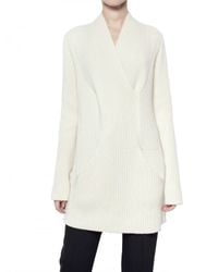 Calvin Klein | Natural Cashmere Knit Sweater | Lyst