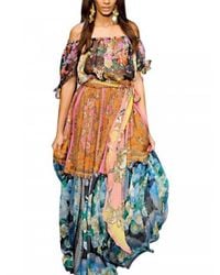 Dolce & Gabbana | Multicolor Floral Jacquard Shift Dress | Lyst