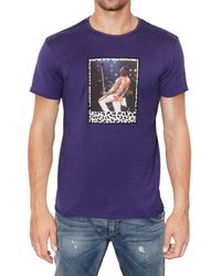 Dolce & Gabbana | Purple Freddy Mercury Printed Jersey T-shirt for Men | Lyst
