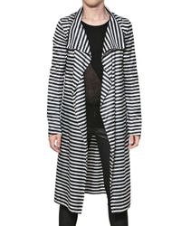 Gareth Pugh | Black Striped Lightweight Nylon Trench Coat for Men | Lyst