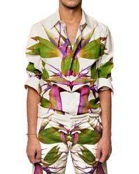 Givenchy | White Birds Of Paradise Printed Poplin Shirt for Men | Lyst