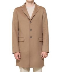 Jil Sander | Natural Wool Cashmere Double Coat for Men | Lyst