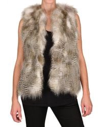 JOSEPH | Natural Coyote Fur Coat | Lyst