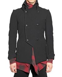 Kiryuyrik | Black Stretch Gabardine Jacket for Men | Lyst