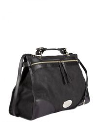 Mulberry | Black Taylor Oversized Satchel | Lyst