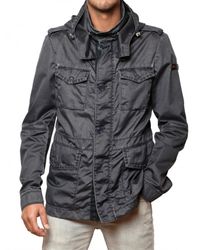 Peuterey | Blue Celebration Washed Nylon Sport Jacket for Men | Lyst