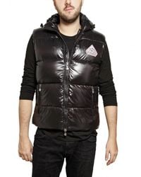 Pyrenex | Black Sleeveless Nylon Laque Down Jacket for Men | Lyst