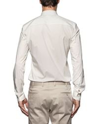 Z Zegna | White Stretch Cotton Shirt for Men | Lyst