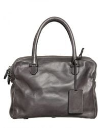 A Brand Apart | Gray Buffalo Leather Bag for Men | Lyst