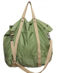 Closed | Green Twill Cotton Slouchy Shoulder Bag for Men | Lyst