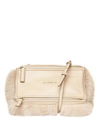 Givenchy | Natural Pandora Rabbit Mini Shoulder Bag | Lyst