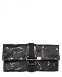 Givenchy | Black Evening Panther Print Clutch | Lyst
