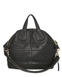 Givenchy | Black Nightingale Medium Smooth Top Handle | Lyst