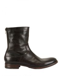 Shoto | Brown Brushed Horse Leather Boots for Men | Lyst