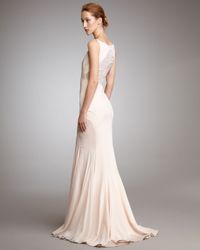 zac posen pink gown