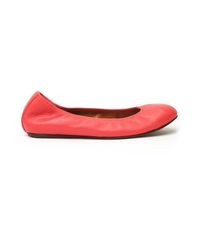 Lanvin | Pink Classic Ballet Flat | Lyst