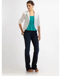 Nanette Lepore | White Acrobat Jacket | Lyst