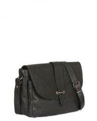 Ann Demeulemeester | Black Leather Messenger Bag for Men | Lyst