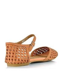 Jeffrey Campbell | Natural Woven Leather Sandal | Lyst
