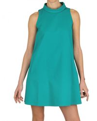 Gianluca Capannolo | Green A-line Stretch Cotton Dress | Lyst