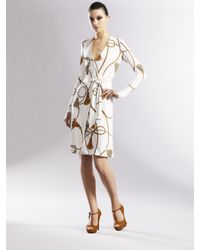 gucci wrap dress