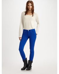 Rag & Bone | Blue The Skinny Jeans | Lyst