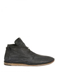 BB Bruno Bordese | Black Washed Leather Chukka Boots for Men | Lyst