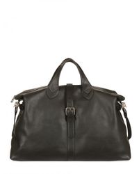 Mulberry | Black Albert Holdall Heavy Pebbled Bag for Men | Lyst