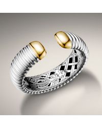 John Hardy | Metallic Gold Tip Kick Cuff | Lyst