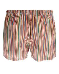 Paul Smith | Multicolor Multi Stripe Woven Boxers for Men | Lyst