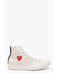 converse red heart shoes