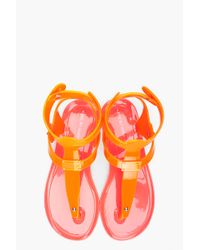 marc orange jelly jacobs sandals