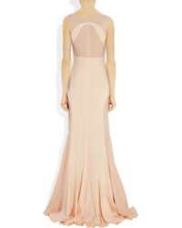 zac posen pink gown